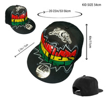 Load image into Gallery viewer, Panthers Graffiti Name Snapback Cap