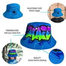 Load image into Gallery viewer, 3 Colour Fade Bucket Hat (14)