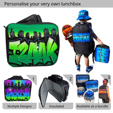 Load image into Gallery viewer, City Style School Combo (6) 1x TruckerCap, 1x Backpack, 1x Lunchbox