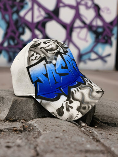 Front Skull Custom Name Baseball Cap