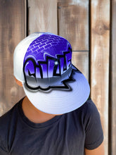 Load image into Gallery viewer, Purple Graff Backpack and Cap Combo (12)