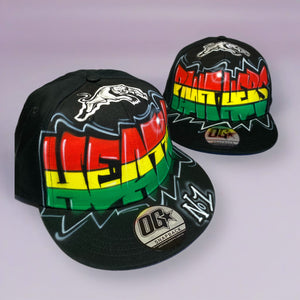 Panthers Graffiti Name Snapback Cap