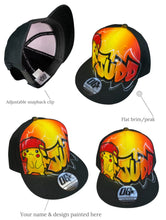 Load image into Gallery viewer, Pika Graff Character Snapback