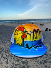 Load image into Gallery viewer, Blue Pikach Style Snapback Cap