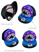 Load image into Gallery viewer, Fortnit Gamer Style Snapback Cap