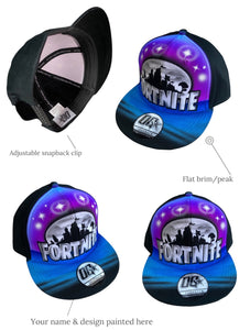 Fortnit Gamer Style Snapback Cap