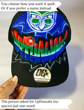 Load image into Gallery viewer, Up The Wahs Graffiti Snapback Cap