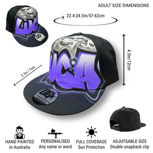 Skull Front Snapback (3)