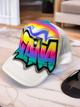 Load image into Gallery viewer, Wave Graffiti Style Trucker  (14)