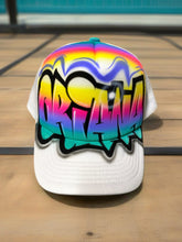 Load image into Gallery viewer, Wave Graffiti Style Trucker  (14)