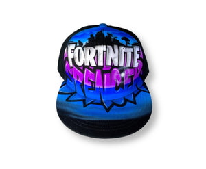 Fornit Gamer + Name Style Snapback Cap