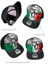 Load image into Gallery viewer, Skull Front Snapback (3)