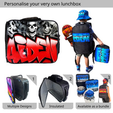 Load image into Gallery viewer, Skull Style - Custom Lunchbox (3)