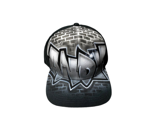 Graffiti Brick Wall Fade Snapback