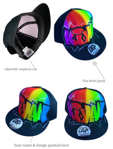 Rainbow Graffiti Snapback (7G)