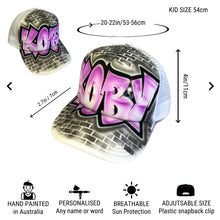 Load image into Gallery viewer, Violet Graff Brick Trucker (18G)