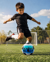 Load image into Gallery viewer, Brick Wall Style Graffiti Personalised Soccer Ball
