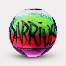 Load image into Gallery viewer, Trio Graffiti Personalised Soccer Ball