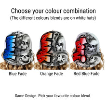 Load image into Gallery viewer, Side Skull Custom Snapback 