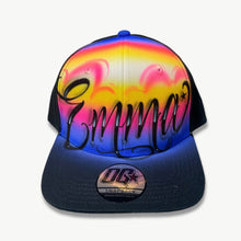 Load image into Gallery viewer, Colourful Script Snapback Cap