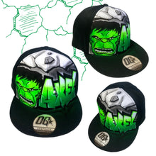 Load image into Gallery viewer, Green Smash Snapback