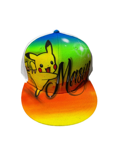 Yellow Pika Character Snapback