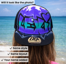 Load image into Gallery viewer, Double Bubble Snapback Cap