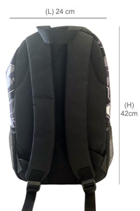 Custom Backpack and Snapback Cap Combo