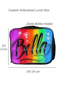 Rainbow Script Style Kids Backpack and Lunchbox Combo (7)