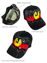 Load image into Gallery viewer, Aboriginal Flag Graffiti Style Trucker (AG)