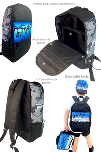 Graff Fade Backpack and Cap Combo (14)
