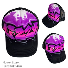 Load image into Gallery viewer, Lizzy - Sample (10) Kid Size 54cm Trucker Cap