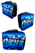 Load image into Gallery viewer, 3 Colour Fade Kids Combo (14) 1x Backpack, 1x Lunchbox &amp; 1x Bucket Hat Combo