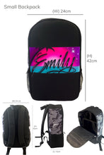 Load image into Gallery viewer, Paradise Script Style Kids Backpack and Lunchbox Combo (2)
