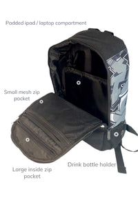 Brickwall Script Style Backpack (18)