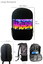 Load image into Gallery viewer, 3 Colour Fade Kids Backpack and Lunchbox Combo (Combo9)