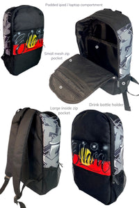 Script Aboriginal Flag Style Combo 1x Trucker Cap, 1x Backpack, 1x Lunchbox, 1x Mini Canvas, 1x Pencil Case