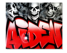 Load image into Gallery viewer, Skull Fade Wall Canvas (4)