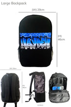 Load image into Gallery viewer, Graff Brick Wall Cut Style Kids Backpack and Lunchbox Combo (Combo1)