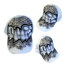 Load image into Gallery viewer, Graffiti Brick Wall Trucker (12)