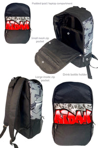 Skull Style Backpack (3)