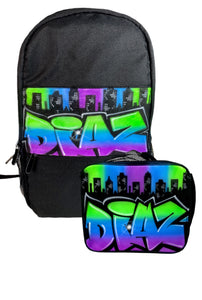 City Style Backpack and Lunchbox Combo (4)