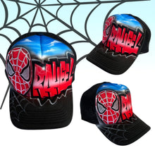 Load image into Gallery viewer, Spider Graffiti Trucker (S)