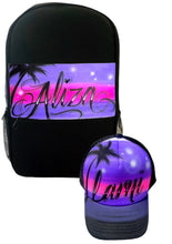 Load image into Gallery viewer, Paradise Love Style Backpack and Cap Combo (17)