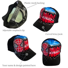 Load image into Gallery viewer, Spider Graffiti Trucker (S)