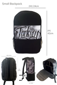 Brickwall Script Style Backpack (18)