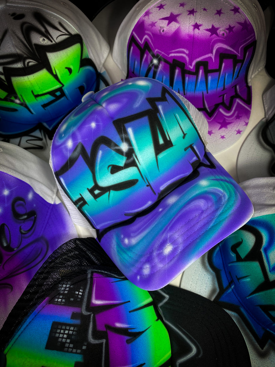Graffiti front Swirl Trucker Cap – Original Graffix