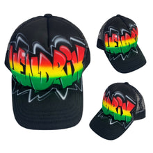 Load image into Gallery viewer, Rasta Kids Backpack and Cap Combo